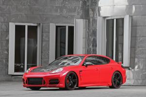 Porsche Panamera Dimension In Red by Anderson Germany 2011 года